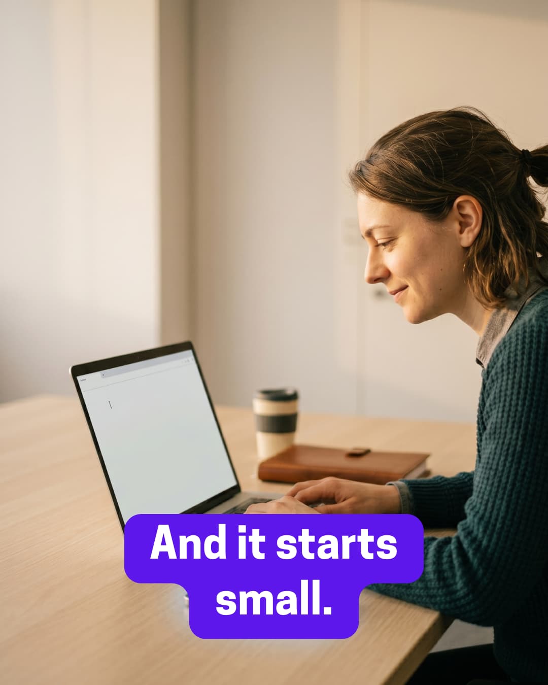 Example LinkedIn post